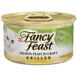 FANCY FEAST Adult Grilled Salmon in Gravy Feast